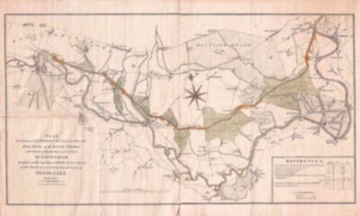 London Canal from a place call'd Hog Hole in the River Thames 