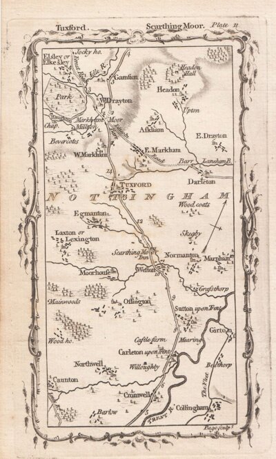 M.J. Armstrong -  Cromwell, Tuxford to Scarthing Moor. 