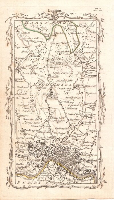 M.J. Armstrong -  London, Highgate, Hartford.