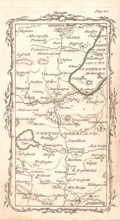 M.J Armstrong - Gosforth to Stannington to Morpeth.
