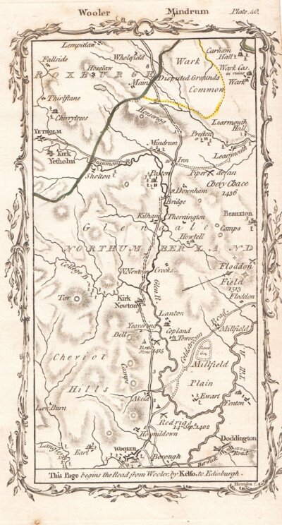 M.J Armstrong  -  Wooler, Akeld, Kirknewton, Mindrum