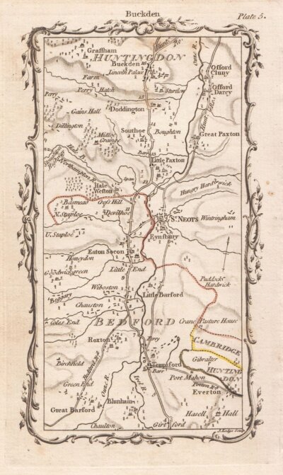 M.J. Armstrong -  Tempsford, St. Neots, Little Paxton to Buckden. 