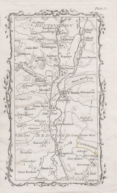 M J Armstrong  -   Girtford Tempsford St Neots Little Paxton Buckden