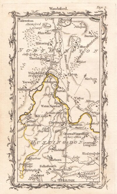 M.J. Armstrong -  Stilton, Chesterton, Sutton to Wandsford.  