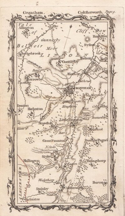 M.J. Armstrong -  Colsterworth to Grantham.