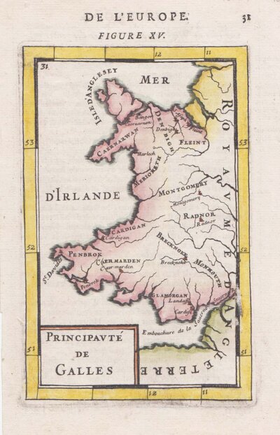 Principaut de Galles  The Principality of Wales