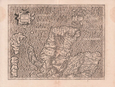 Scotiae  Regnum  -  Gerhard Mercator