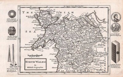 North Wales - Herman Moll 