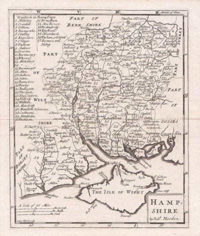 Hampshire by Robert Morden