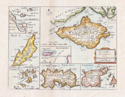 The Smaller Islands in the British Ocean by Robert Morden