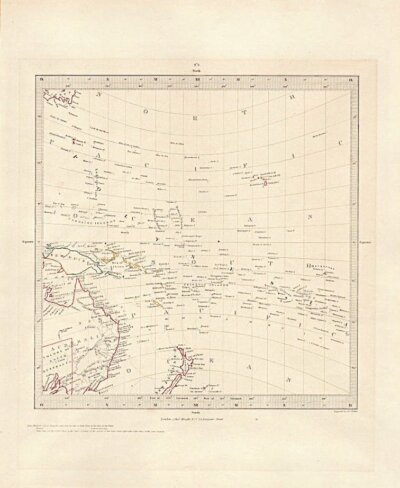 Australasia, Polynesia, Pacific Ocean