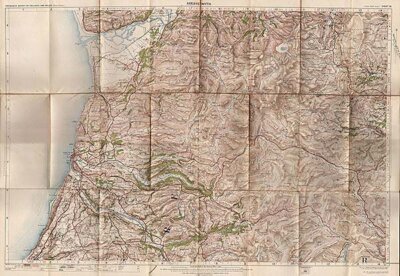 Ordnance Survey Map  Aberystwyth Aberdovey Ysgubor y Coed Llangurig Llanilar and Llanddeiniol  