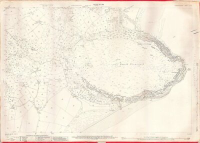 Mynydd Tir y Cwmwd - Ordnance Survey Map. 1918.