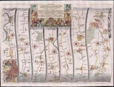 The Road from London to the City of Bristol