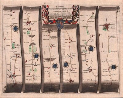 The Road from London to Chichester.