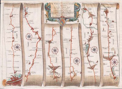 The Road from London to Arundel Com Sussex