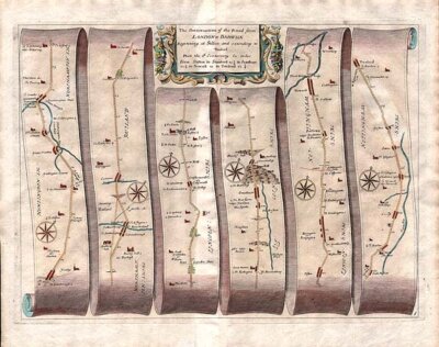 The Continuation of the Road from London to Barwick