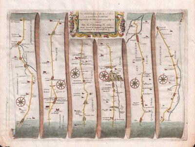The continuation of the Road from London to Barwick 