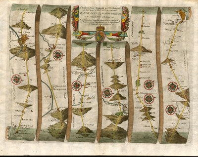 The Road from Tinmouth in Northumberland to the City of Carlisle in Cumberland