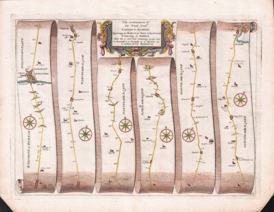 The continuation of the road from London to Barwick
