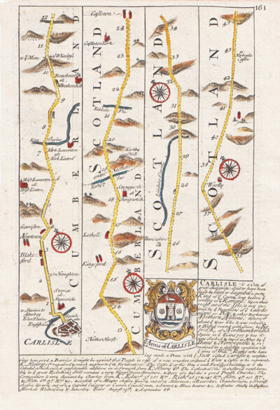 Carlisle to Jedborough to Kelso Barwick