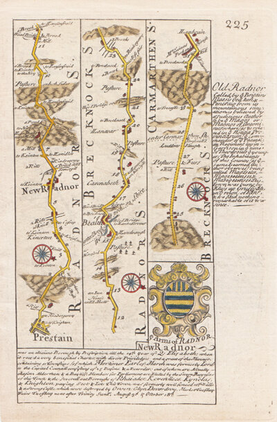 Prestain Radnorshire to Carmarthen