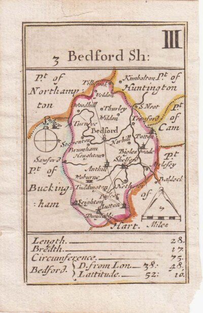 Playing Card Map - Robert Morden 