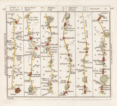 Carington Bowles - York to Lancaster