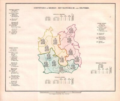 Parish Register Abstract 1831 - Counties of Berks, Buckingham and Oxford.