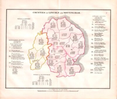 Parish Register Abstract 1831 - Counties of Lincoln and Nottingham.