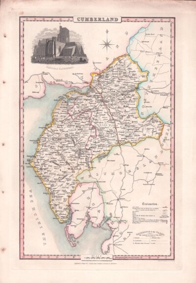 James Pigot & Co   (antique map)