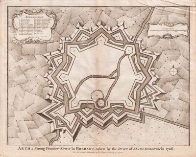 Aeth a Strong Frontier Town in Brabant taken by the Duke of Marlborough in 1706