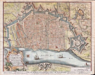 Plan of the city and citadel of Antwerp.....