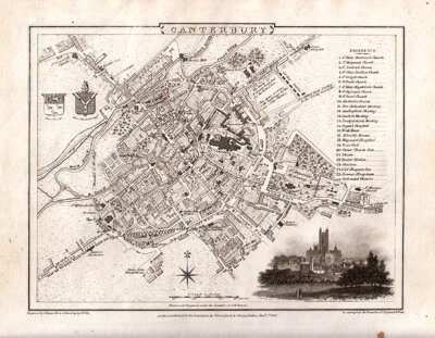 Canterbury Town Plan  Cole & Roper