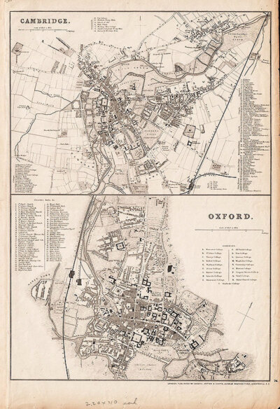 Cambridge and Oxford - Cassell