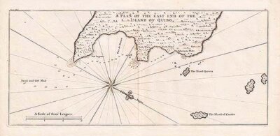 A Plan of the East End of the Island of Quibo