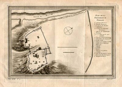 Plan De La Fortresse dr Tobolsk