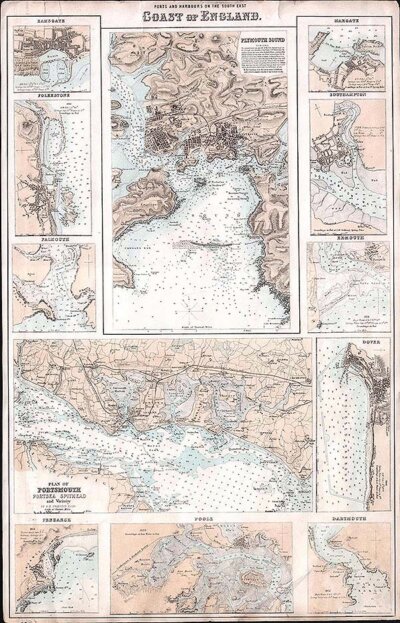 Ports and Harbours on the South East Coast of England