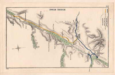 Pre Grouping railway junction around Spean Bridge
