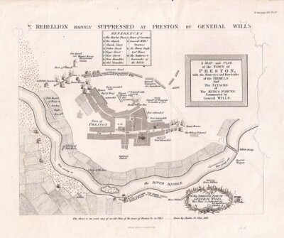 Rebellion Happily Suppressed at Preston by General Wills