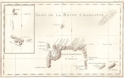Isles De La Reine Charlotte.