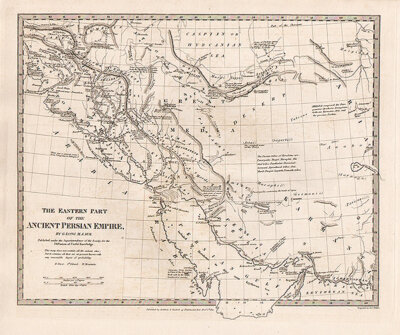 The Eastern Part of the Ancient Persian Empire by G Jong  MA 1831  -  SDUK