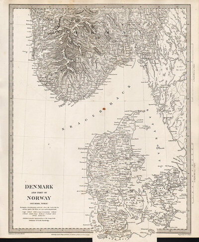 Denmark and Part of Norway Denmark Norge  -  SDUK