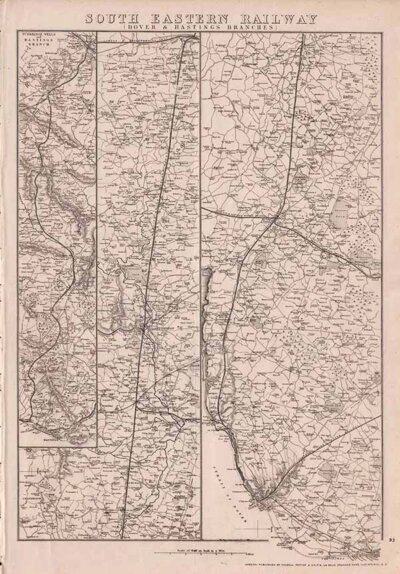 South Eastern Railway  Dover & Hastings Branches