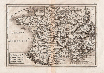 Gallia Narbonensis Lugdunensis Et Aquitania