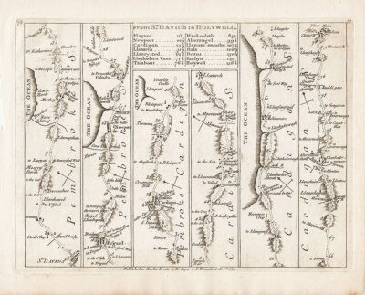 John Senex - From St. David's to Holywell.