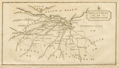 Midlothian or Edinburgh  -  Travellers Guide through Scotland and its Isles
