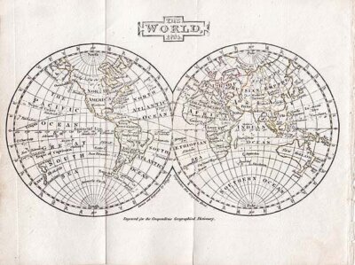 The World 1795  -  J Russell