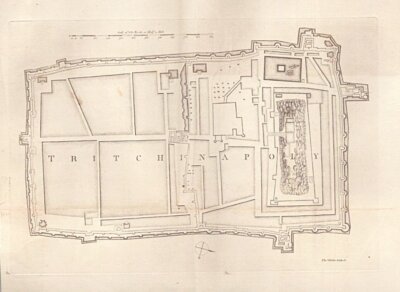 Plan of Tritchinapoly.