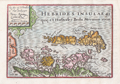 Pieter Van den Keere - Isles of Hebrides